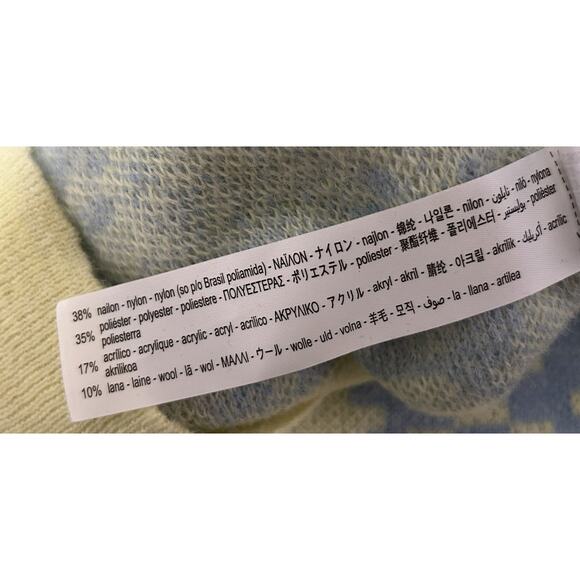 ZARA Women's EUC Taito Space Invaders Mock Neck Crop Sweater Retro - Size Small - Picture 6 of 6